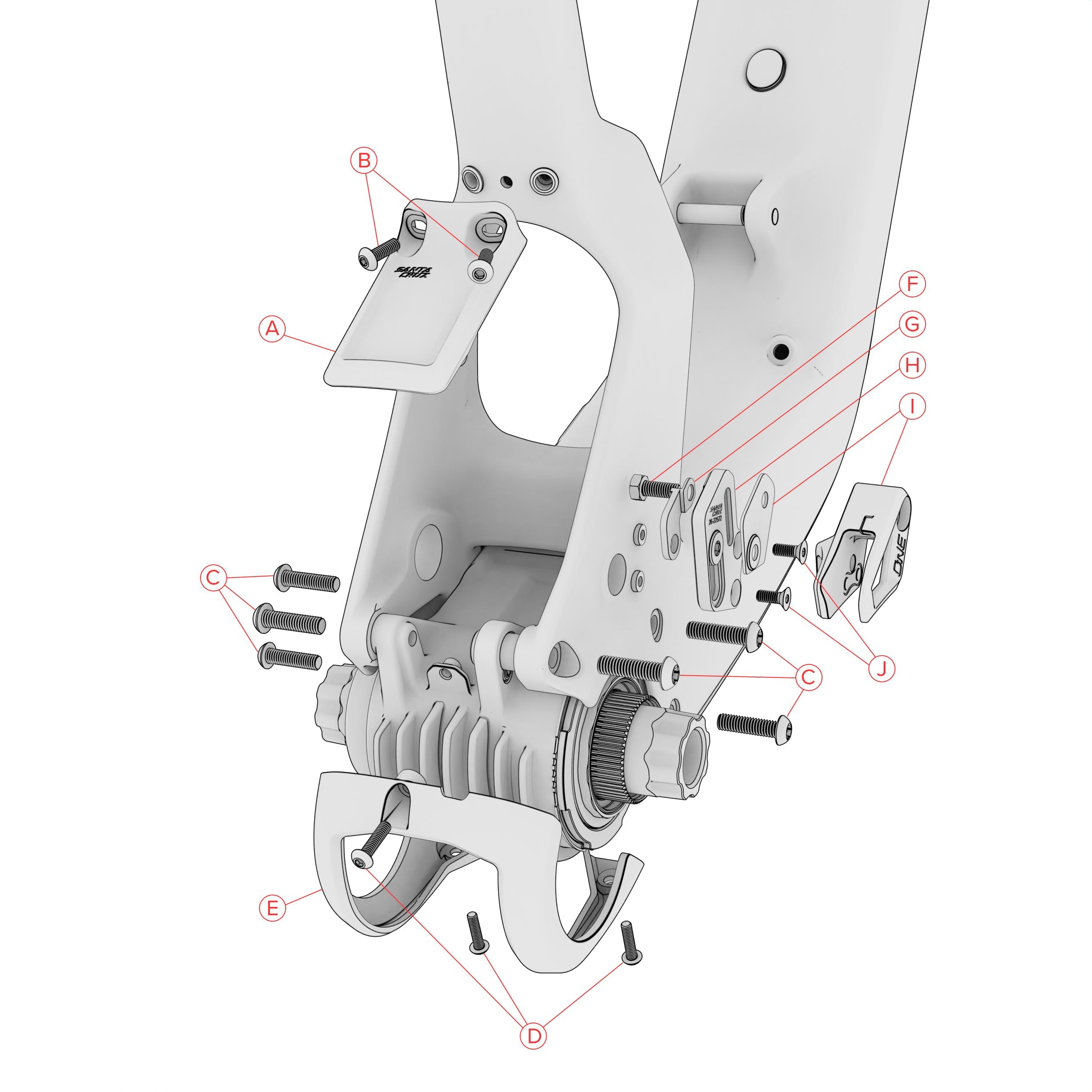 Motor Mounts and Chain Guide